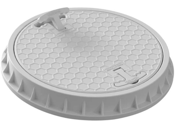 CHUDEJ Okrugli PVC poklopac šahta