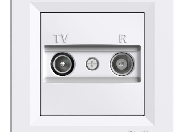 Schneider Electric Asfora završna TV/R utičnica 1 dB, bijela