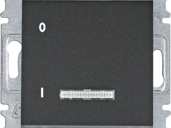 Hager Kontrolni prekidač 1P 16AX, crni