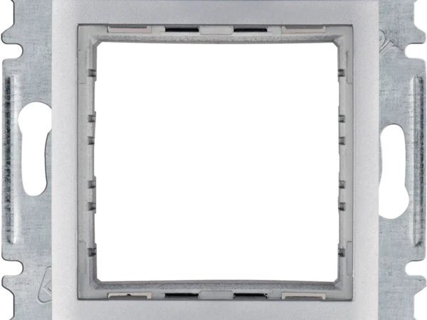 Hager Adapter 45 x 45 mm, srebrna