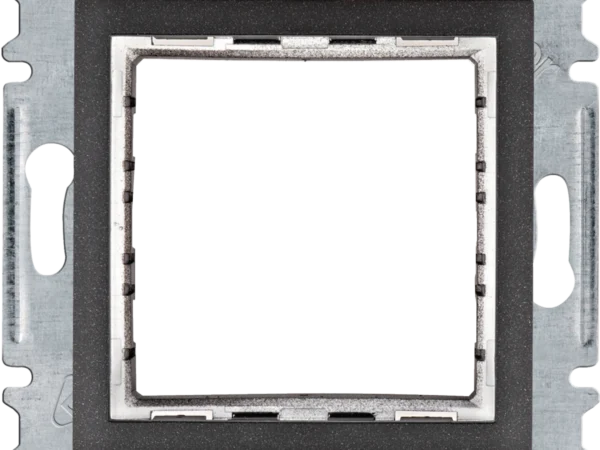 Hager Adapter 45 x 45 mm, crna