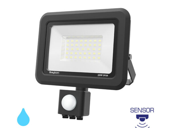 Braytron 20W LED reflektor sa senzorom