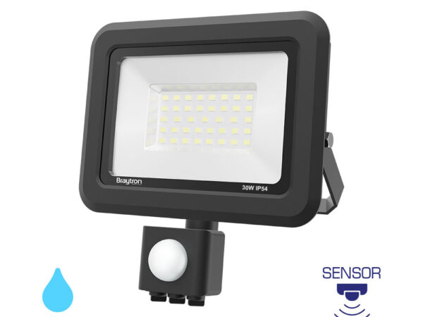 Braytron 30W LED reflektor sa senzorom