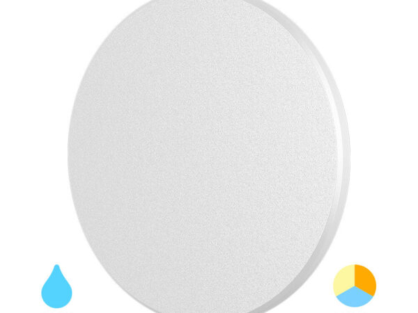 Braytron PALERMO 12W LED zidna svjetiljka – okrugla, bijela