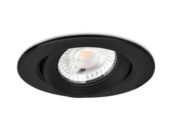 Braytron Crna LED Spot svjetiljka 7W, 6500K