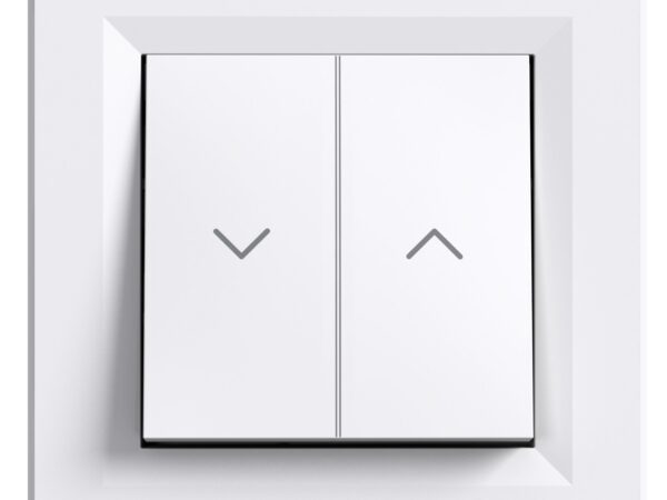 Schneider Electric Asfora sklopka za roletne, 10A, bezvijčani priključak, bijela