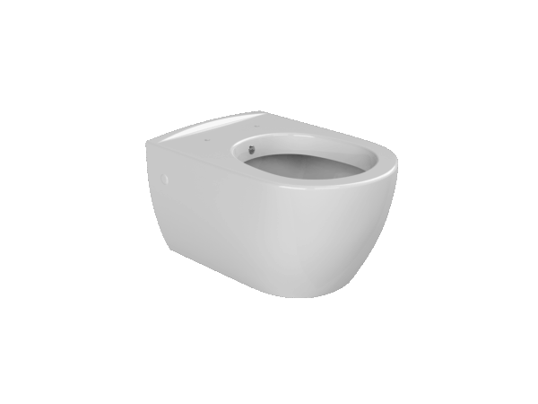 Turkuaz Seramik Viseća WC Školjka City Rimless sa pipom