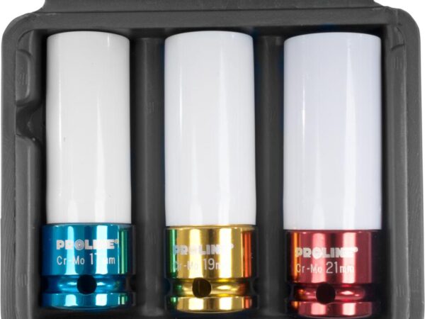 Proline Set dubokih udarnih nastavaka za aluminijske felge