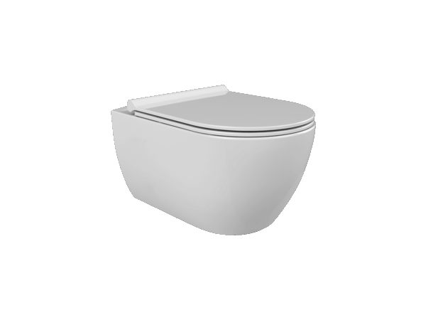 Turkuaz Seramik Viseća WC školjka City Rimless